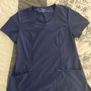 Navy Cherokee Infinity Scrub Top